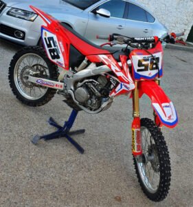 ADHESIVOS Y PEGATINAS DE VINILO HONDA ENDURO Y CROSS Rt002-01