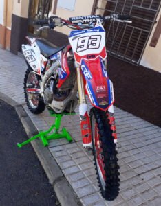 ADHESIVOS Y PEGATINAS DE VINILO HONDA ENDURO Y CROSS Rt003-01