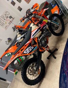 ADHESIVOS Y PEGATINAS DE VINILO KTM ENDURO Y CROSS Rt003