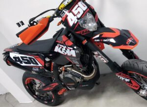 ADHESIVOS Y PEGATINAS DE VINILO KTM ENDURO Y CROSS Rt008-01