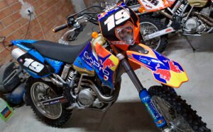 ADHESIVOS Y PEGATINAS DE VINILO KTM ENDURO Y CROSS Rt011