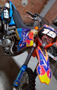 ADHESIVOS Y PEGATINAS DE VINILO KTM ENDURO Y CROSS Rt011