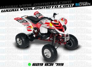 ADHESIVOS Y PEGATINAS DE VINILO PARA YAMAHA RAPTOR 660 Rt004-01
