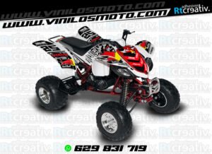 ADHESIVOS Y PEGATINAS DE VINILO PARA YAMAHA RAPTOR 660 Rt004-04