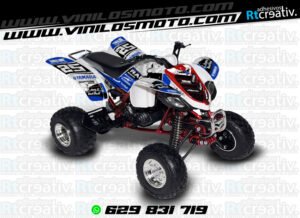 ADHESIVOS Y PEGATINAS DE VINILO PARA YAMAHA RAPTOR 660 Rt004-06