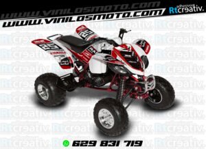 ADHESIVOS Y PEGATINAS DE VINILO PARA YAMAHA RAPTOR 660 Rt004-07