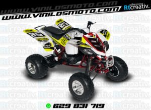 ADHESIVOS Y PEGATINAS DE VINILO PARA YAMAHA RAPTOR 660 Rt004-09