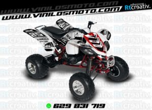 ADHESIVOS Y PEGATINAS DE VINILO PARA YAMAHA RAPTOR 660 Rt004-10