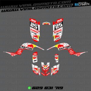 ADHESIVOS Y PEGATINAS DE VINILO PARA YAMAHA RAPTOR 660 Rt004-01