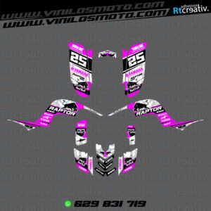 ADHESIVOS Y PEGATINAS DE VINILO PARA YAMAHA RAPTOR 660 Rt004-08