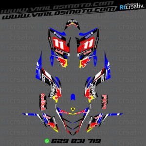 ADHESIVOS Y PEGATINAS DE VINILO PARA YAMAHA RAPTOR 700 Rt003-01