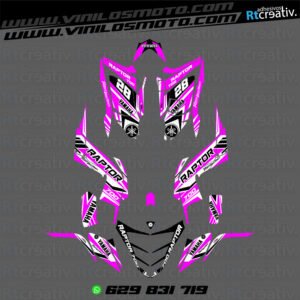 ADHESIVOS Y PEGATINAS DE VINILO PARA YAMAHA RAPTOR 700 Rt004-09