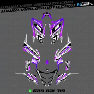 ADHESIVOS Y PEGATINAS DE VINILO PARA YAMAHA RAPTOR 700 Rt004-13
