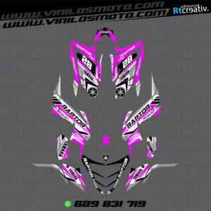 ADHESIVOS Y PEGATINAS DE VINILO PARA YAMAHA RAPTOR 700 Rt004-16