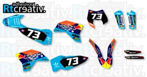 ADHESIVOS Y PEGATINAS DE VINILO KTM ENDURO Y CROSS Rt011-01