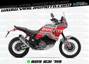 ADHESIVOS Y PEGATINAS DE VINILO DUCATI DESERTX Rt003-01