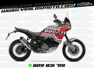 ADHESIVOS Y PEGATINAS DE VINILO DUCATI DESERTX Rt003-02