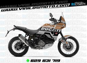 ADHESIVOS Y PEGATINAS DE VINILO DUCATI DESERTX Rt003-05