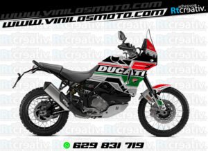 ADHESIVOS Y PEGATINAS DE VINILO DUCATI DESERTX Rt003-06