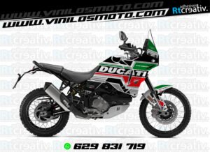ADHESIVOS Y PEGATINAS DE VINILO DUCATI DESERTX Rt003-07
