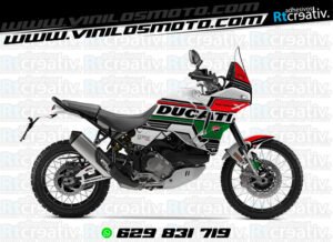 ADHESIVOS Y PEGATINAS DE VINILO DUCATI DESERTX Rt003-14