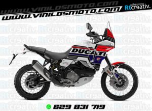 ADHESIVOS Y PEGATINAS DE VINILO DUCATI DESERTX Rt003-16