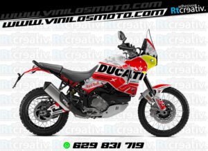 ADHESIVOS Y PEGATINAS DE VINILO DUCATI DESERTX Rt004-01