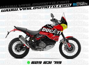 ADHESIVOS Y PEGATINAS DE VINILO DUCATI DESERTX Rt004-04