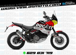 ADHESIVOS Y PEGATINAS DE VINILO DUCATI DESERTX Rt004-05