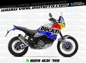 ADHESIVOS Y PEGATINAS DE VINILO DUCATI DESERTX Rt004-08