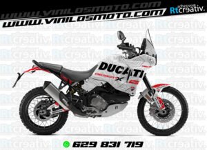 ADHESIVOS Y PEGATINAS DE VINILO DUCATI DESERTX Rt005-03