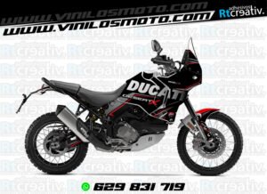 ADHESIVOS Y PEGATINAS DE VINILO DUCATI DESERTX Rt006-01