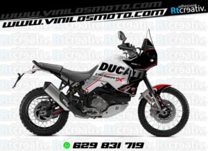 ADHESIVOS Y PEGATINAS DE VINILO DUCATI DESERTX Rt006-04