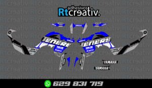 175€ - Yamaha Tenere | Diseño Rt009 14 ADHESIVOS Y PEGATINAS DE VINILO YAMAHA TENERE Rt009-07