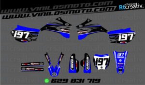 ADHESIVOS Y PEGATINAS DE VINILO YAMAHA ENDURO Y CROSS Rt004-01