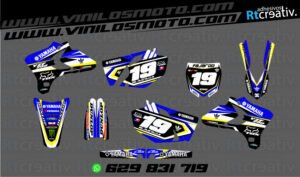 ADHESIVOS Y PEGATINAS DE VINILO YAMAHA ENDURO Y CROSS Rt005-02