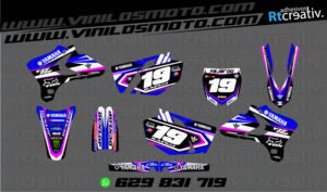 ADHESIVOS Y PEGATINAS DE VINILO YAMAHA ENDURO Y CROSS Rt005-04