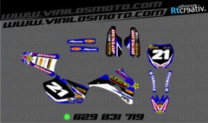 ADHESIVOS Y PEGATINAS DE VINILO YAMAHA ENDURO Y CROSS Rt006-01