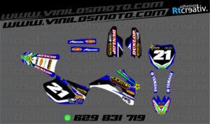 ADHESIVOS Y PEGATINAS DE VINILO YAMAHA ENDURO Y CROSS Rt006-03