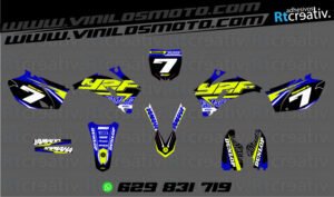 ADHESIVOS Y PEGATINAS DE VINILO YAMAHA ENDURO Y CROSS Rt007-01