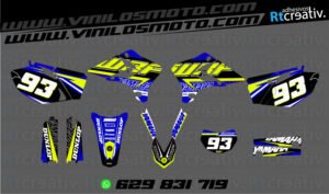 ADHESIVOS Y PEGATINAS DE VINILO YAMAHA ENDURO Y CROSS Rt007-02