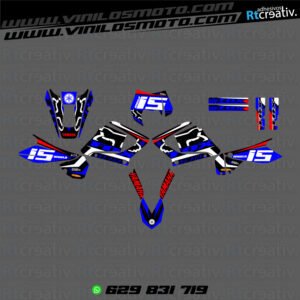 ADHESIVOS Y PEGATINAS DE VINILO YAMAHA ENDURO Y CROSS Rt011-05