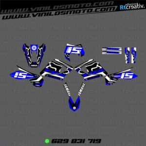 ADHESIVOS Y PEGATINAS DE VINILO YAMAHA ENDURO Y CROSS Rt011-06