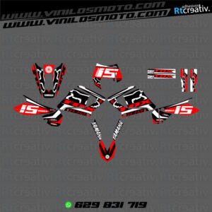 ADHESIVOS Y PEGATINAS DE VINILO YAMAHA ENDURO Y CROSS Rt011-07