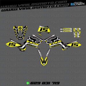 ADHESIVOS Y PEGATINAS DE VINILO YAMAHA ENDURO Y CROSS Rt011-08