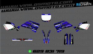 ADHESIVOS Y PEGATINAS DE VINILO YAMAHA ENDURO Y CROSS Rt013-01