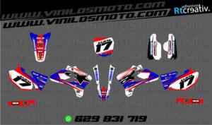 ADHESIVOS Y PEGATINAS DE VINILO YAMAHA ENDURO Y CROSS Rt016-01
