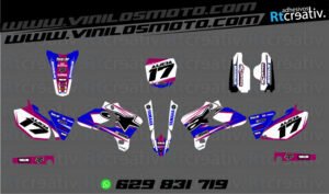 ADHESIVOS Y PEGATINAS DE VINILO YAMAHA ENDURO Y CROSS Rt016-02