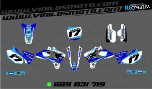 ADHESIVOS Y PEGATINAS DE VINILO YAMAHA ENDURO Y CROSS Rt016-04