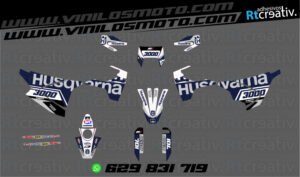 ADHESIVOS Y PEGATINAS DE VINILO HUSQVARNA ENDURO Y CROSS Rt001-02
